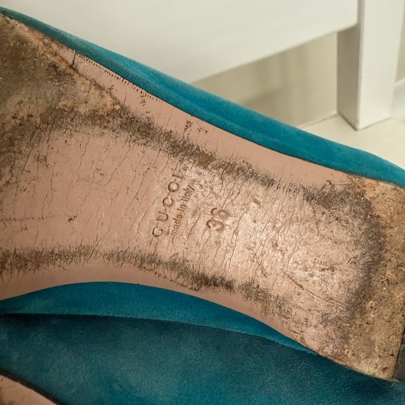 Gucci flats with crystal logo - Picture 9 of 10